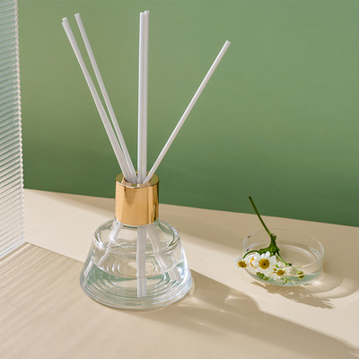 100ml Flat Glass Aroma Diffuser Bottles Screw Up Sealing Type