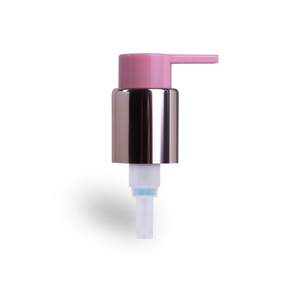 Gold Aluminum Plastic Lotion Pump Treatment Cream Pump foundation pump