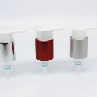 Gold Aluminum Plastic Lotion Pump Treatment Cream Pump foundation pump