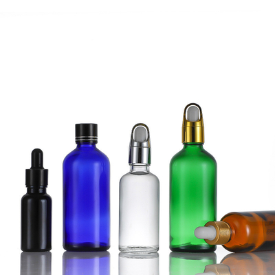 Dropper Essential Oil Bottle Transparent Cosmetic Perfume Spray Bottle 5ml 10ml 15ml 20ml
