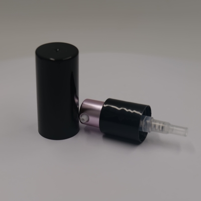 Plastic Lotion Pump With UV Coating In Gold And Sliver Color Left And Right