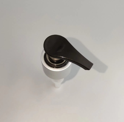 Left-Right Lock Hand Press Dispenser Lotion Shampoo Cream Pump  With Silver Smooth Closure Pumps