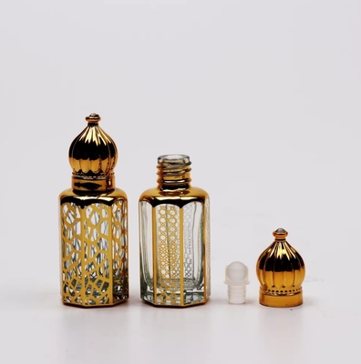 High Quality Wholesale New Elegant Empty Glass Bottle Label For Roll On Perfumes 12ml