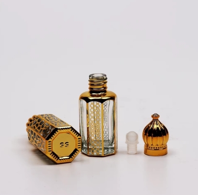 High Quality Wholesale New Elegant Empty Glass Bottle Label For Roll On Perfumes 12ml
