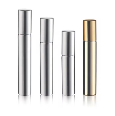 10ml 15ml 20ml Luxury Gold Glass Perfume Spray Bottles Packaging With Gold Aluminium Crimp Sprayer