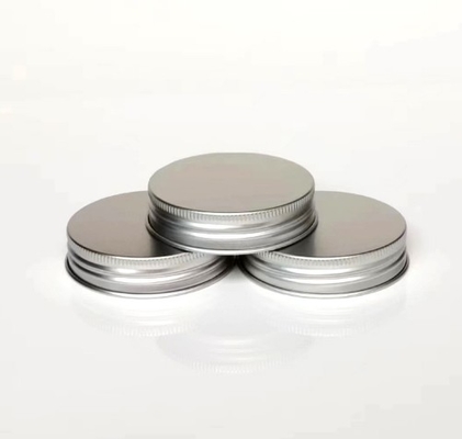 64*15 Aluminum Cap Plastic Glass Bottle With Round Metal Screw Cap Cosmetic Wide Mouth Cap