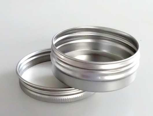 40ml 56*22 Round Threaded Aluminum Can Tea Cake Biscuit Alabaster Snacks Sealed Subdivided Metal Jar