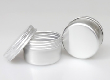 50ml 50*32 Round Threaded Aluminum Box Skin Cream Ointment Grass Plaster Tablets Tea Sealing Small Jars