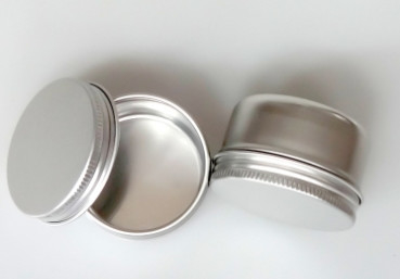 50ml 50*32 Round Threaded Aluminum Box Skin Cream Ointment Grass Plaster Tablets Tea Sealing Small Jars