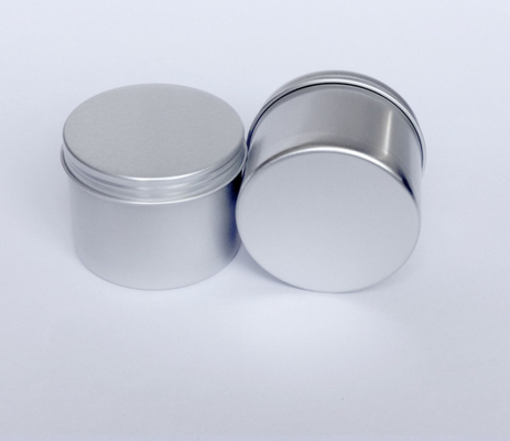 100g 65*50 Round Threaded Aluminum Box Food Grade Snack Sealed Sub-packed Metal Can