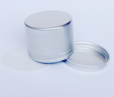100g 65*50 Round Threaded Aluminum Box Food Grade Snack Sealed Sub-packed Metal Can