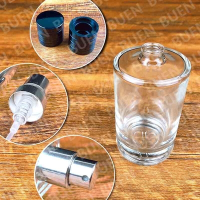 50ml Glass Perfume Bottle Custom Logo Empty Bottles For Perfume 15mm