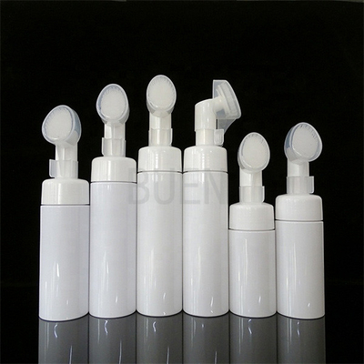 Customized Plastic Foam Pump Facial Brush Dispenser Pump 43mm PETG