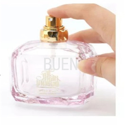 Essential Oil Glass Perfume Bottle Anodized Aluminum Nozzle，Empty Perfume Bottles 100ml