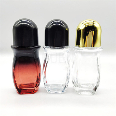 Transparent Empty Perfume Roller Bottles 1oz Liquid ISO90001