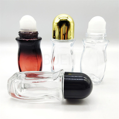 Transparent Empty Perfume Roller Bottles 1oz Liquid ISO90001