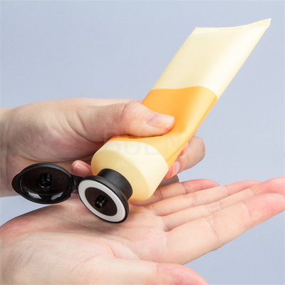 Personalized Empty Aluminium Hand Cream Tubes Packaging With Octagonal Cap