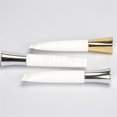 Biodegradable Plastic Cosmetic Tubes Packaging White Seamless 20ml