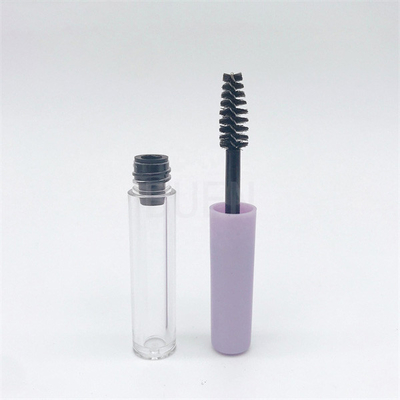 Knob Type Mascara Tube Packaging AS Clear Eyelash Container With Brush