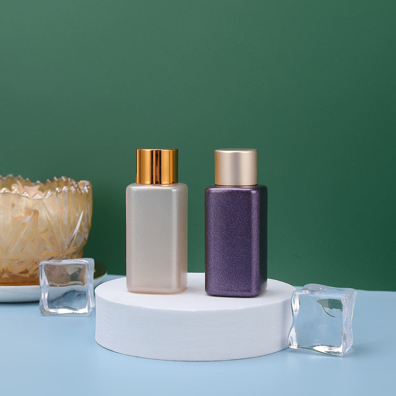 20ml Luxury Purple Sample Plastic Packaging Bottle Plastic Cosmetic PET Bottle