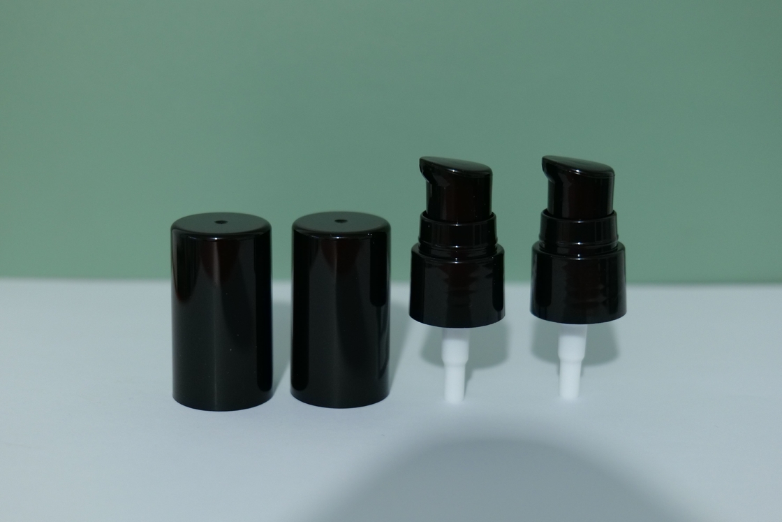 Anodized Aluminum Non Spill Plastic Lotion Pump Dispensing 15ml