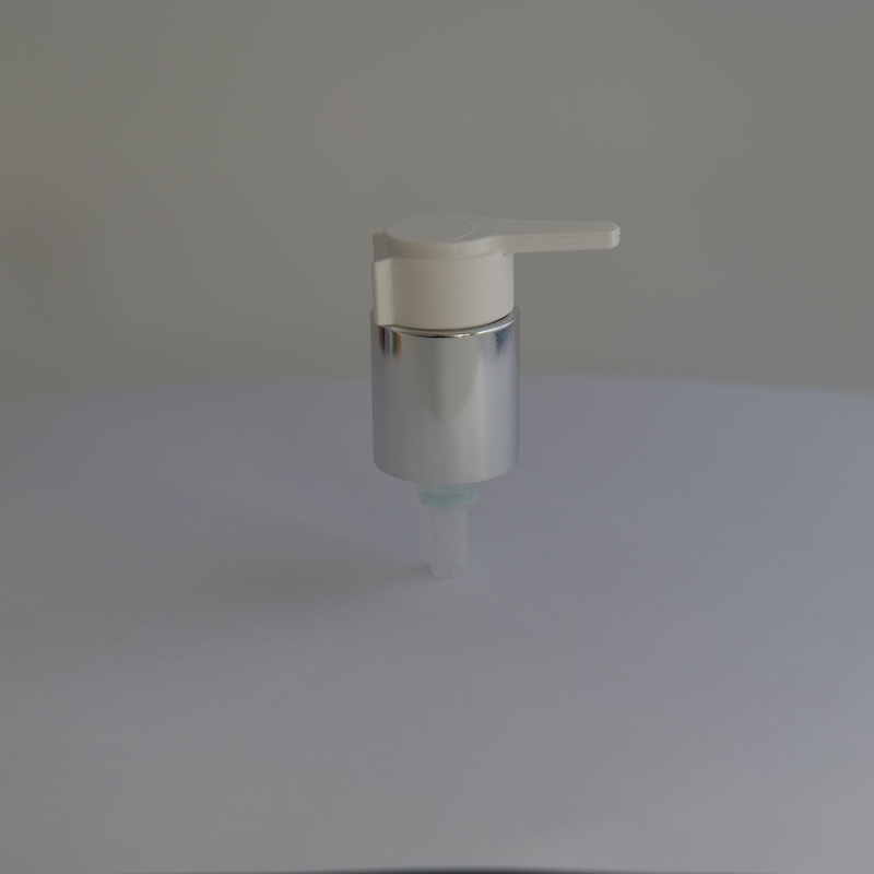 15ml Anodized Aluminum Non Spill Plastic Pump Dispenser For Shampoo