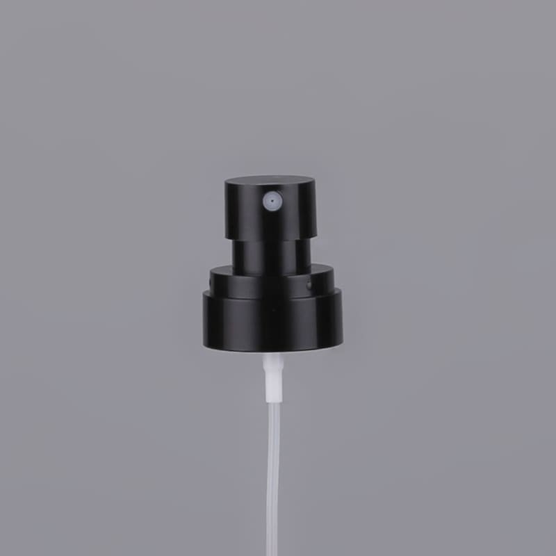 Non Spill Round Plastic Lotion Pump Dispenser 10ml 15ml 30ml
