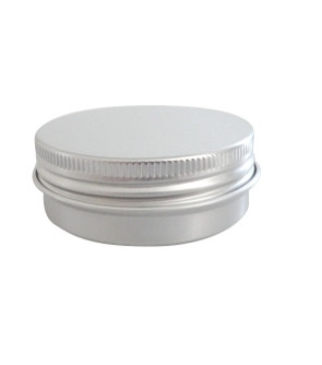 40ml 56*22 Round Threaded Aluminum Can Tea Cake Biscuit Alabaster Snacks Sealed Subdivided Metal Jar