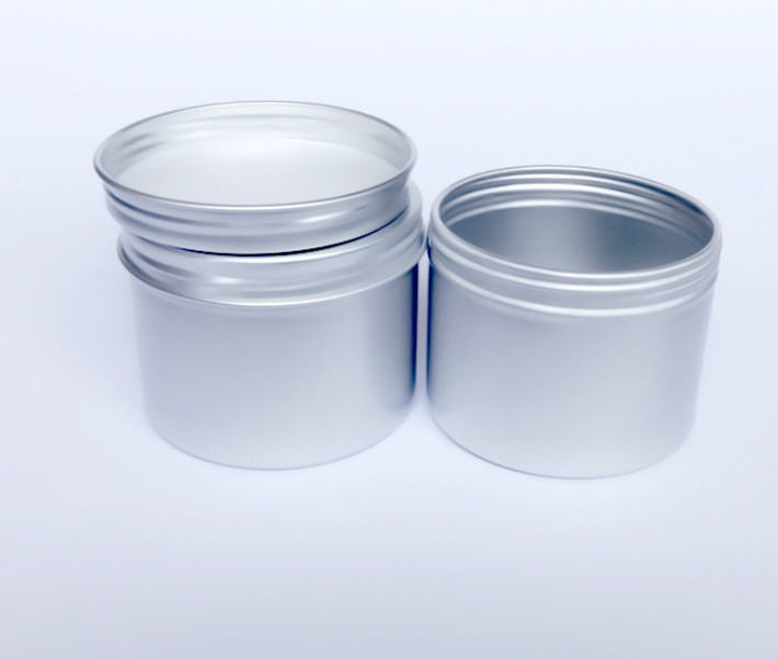 100g 65*50 Round Threaded Aluminum Box Food Grade Snack Sealed Sub-packed Metal Can