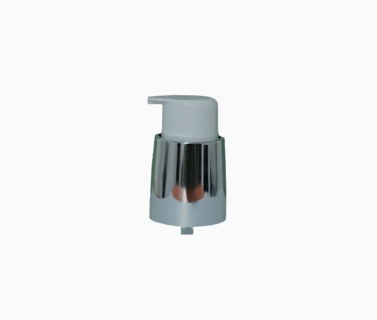 24 Teeth Full Plastic Lotion Pump White Semi-shroud Press Pump for Cosmetic Body Cream Foundation Essential Oil