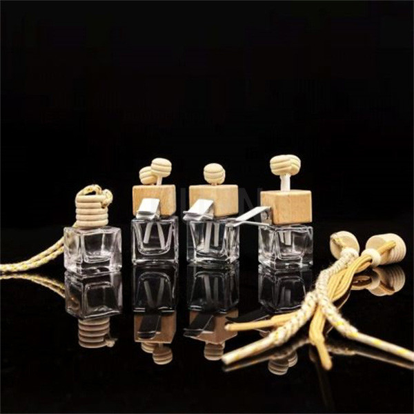 ODM Service Glass Empty Car Diffuser Bottles Perfume Hanging 8ml