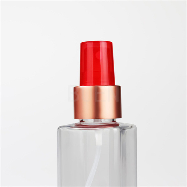 Aluminum perfume mist spray bottle fine plastic mist sprayer anodized